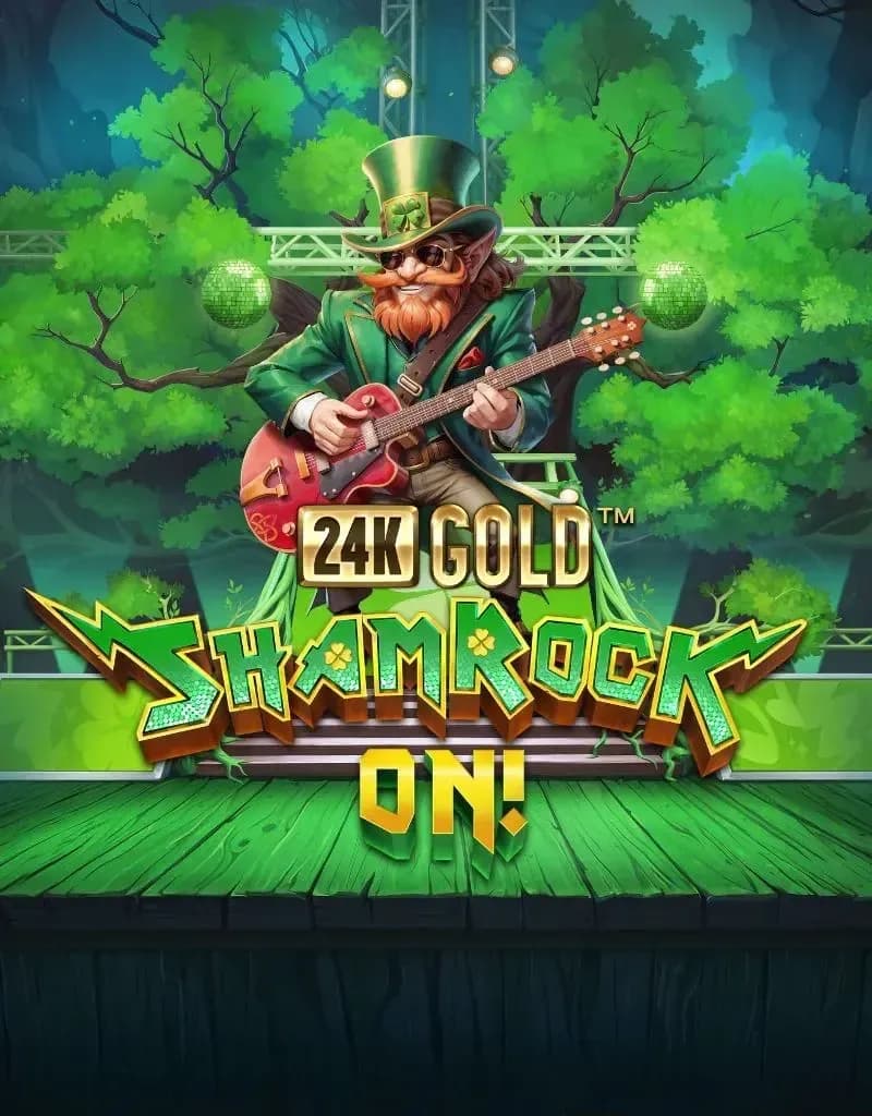 24k Gold ShamRock On